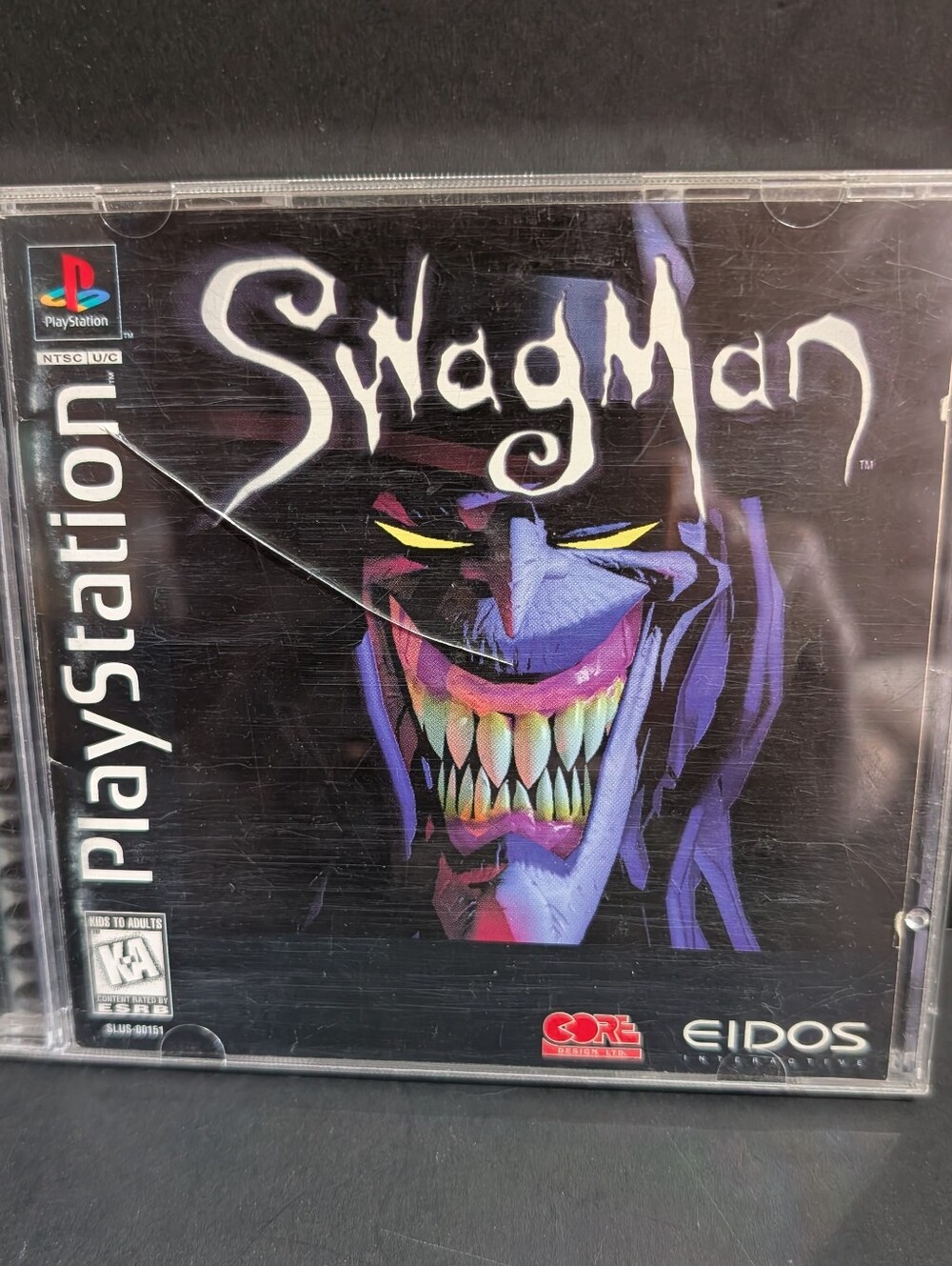 Swagman Video Game PS1 Sony PlayStation 1 Complete 1997